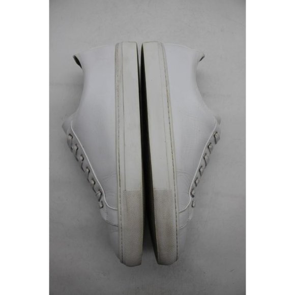 Thursday Everyday Shoes Men's Size 13 White Leather Low Top Sneakers - Picture 8 of 10